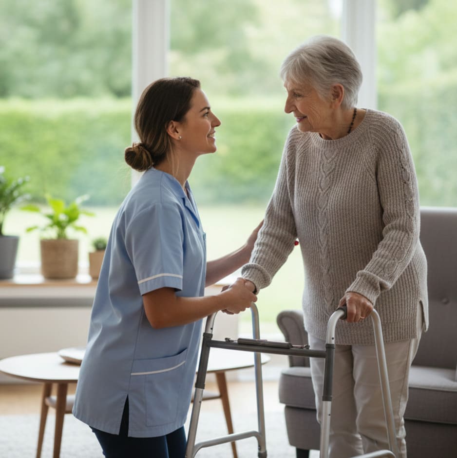 Disabled Elderly Patient Care